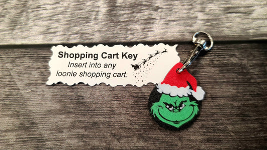 $1 Grinch Shopping Cart Key